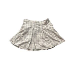 NEW SO Yellow Brown Midi Pleated Skirt Juniors Size 11